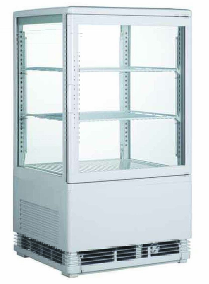 Chiller Flat Glass Display Counter